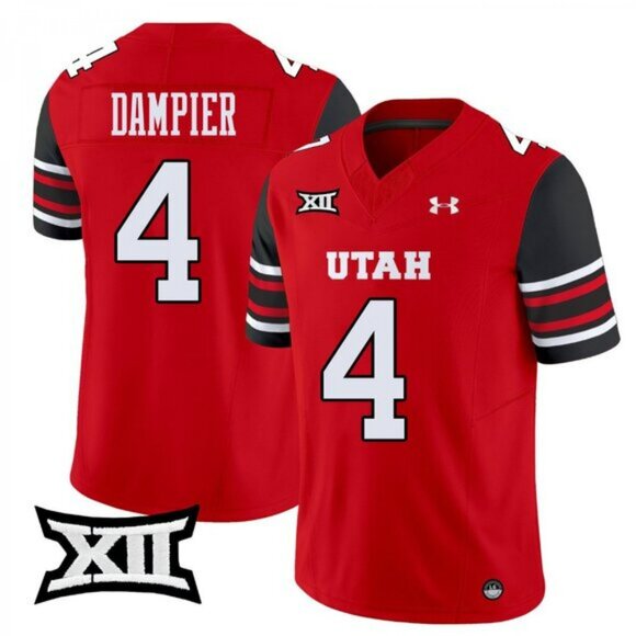 Mens Youths  Devon Dampier Stitched Jersey Vapor Red - Picture 1 of 1